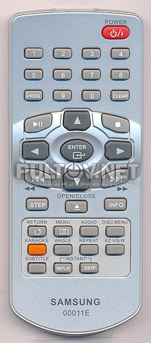 00011E, AK59-00011E mini пульт для DVD-плеера Samsung DVD-P244K и др.