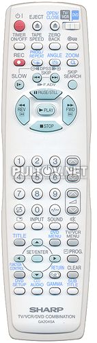 GA204SA пульт ДУ для видеотройки Sharp VT-21DV40RU