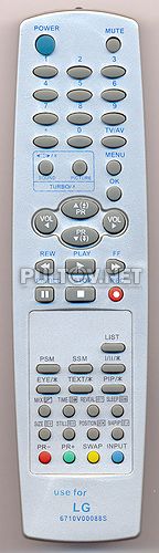 6710V00088S [TV] неоригинальный пульт ДУ (ПДУ)