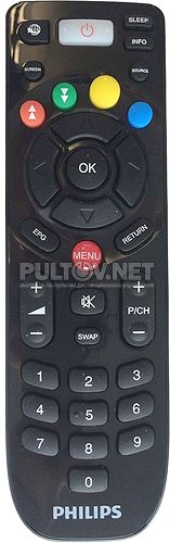 996590004628, 22AV1107A/12, RC3400 пульт для телевизора Philips 24HFL2808D/12 и др.