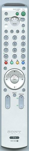 RM-943 оригинальный пульт для телевизора SONY KP-51PX3 и других