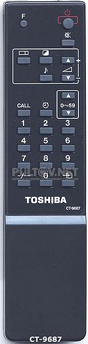 CT-9687 [TV]оригинальный пульт ДУ (ПДУ)