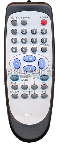 RC-811, RC-810 [TV]пульт ДУ (ПДУ)