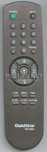 105-230A , 105-230F пульт для телевизора LG 