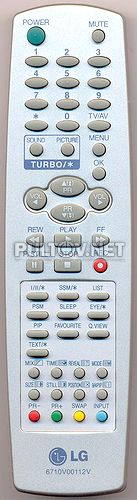 6710V00112V [TV] оригинальный пульт ДУ (ПДУ)