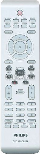 2422 549 00927 или 2422 549 00928 пульт для DVD-рекордера Philips DVDR3430V