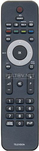 2422 549 01834 (тип пульта RCPF05E08B) неоригинальный пульт для телевизора