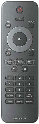 2422 549 01932 пульт для DVD-плеера Philips DVP3252/51