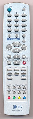 6710V00088B [TV] оригинальный пульт с телетекстом