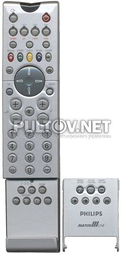 RC2033/01B (он же RC2030/01B,  RC2031/01, RC-2044/01B) пульт для телевизора PHILIPS 32PW9586/12 и других (с настройкой программ)