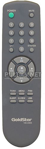 105-230D , 105-230M , 105-230K пульт для телевизора