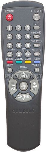 00198A [TV] оригинальный пульт ДУ (ПДУ)