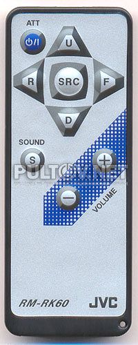 RM-RK60 пульт для автомагнитолы JVC