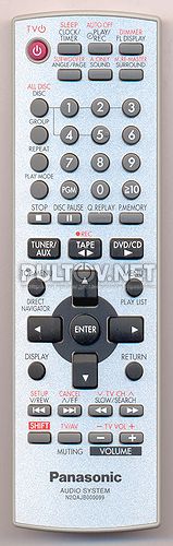 N2QAJB000099 пульт для музыкального центра PANASONIC SC-PM39DEE S
