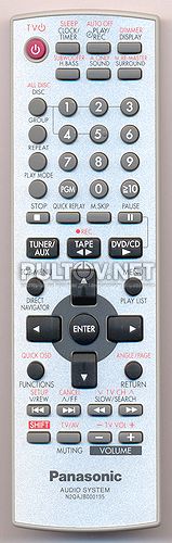 N2QAJB000135 пульт для музыкального центра PANASONIC SC-PM91DEE S