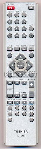 SE-R0157 пульт для домашнего кинотеатра Toshiba SD-44HKSE