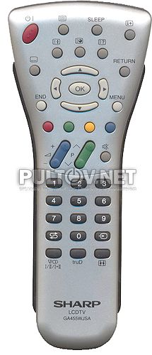 GA455WJSA пульт для телевизора Sharp