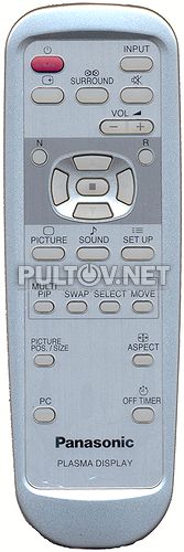 EUR646530 пульт для плазменной панели Panasonic TH-37PW5RZ и других