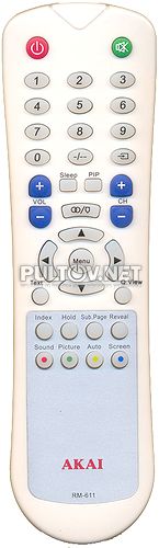 DLT2000 , AKAI RM-611 оригинальный пульт для телевизора DAEWOO и AKAI