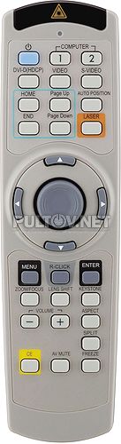 290P136-40 пульт для проектора MITSUBISHI FL7000U и FL7000LU