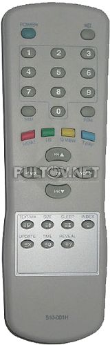 для LCD 510-001H [TV] оригинальный пульт ДУ (ПДУ)