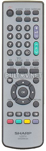 GA520WJSA оригинальный пульт для телевизора Sharp LC-26SD1RU и других