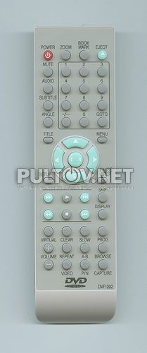 DVP-202 неоригинальный пульт для DVD плеера Odeon