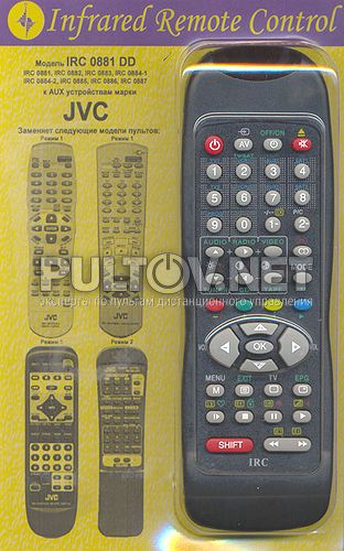 заменяющий IRC-0881DD [JVC AUX]