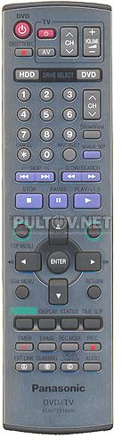 EUR7721KH0 пульт для DVD-рекордера Panasonic 
