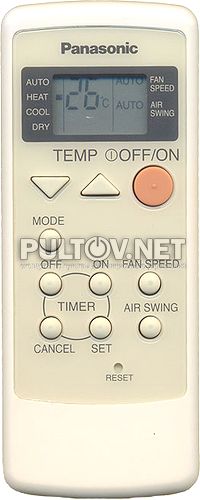CWA75C2284, Panasonic CWA75C2285, Panasonic CWA75C2561 пульт ДУ для кондиционера
