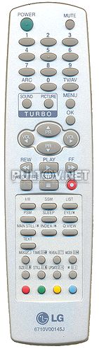 6710V00145J оригинальный пульт для телевизора LG 29FX4RNX