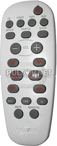 314011851010 пульт для музыкального центра Philips MC-200 и др.