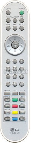 6710V00138M пульт для телевизора LG 