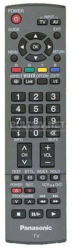 EUR7651150 оригинальный пульт для телевизора Panasonic