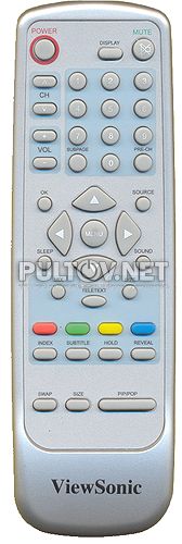 ViewSonic 98TR7SW-ENT-VSF,  AOC 098TR7SW-ENT-VSF пульт для телевизора ViewSonic N2060W и AOS