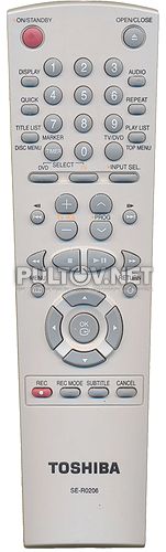 SE-R0206 [DVD]оригинальный пульт ДУ (ПДУ)