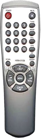 TV HXW-5Y29 , AKIRA HXW-5Y29 пульт для телевизора