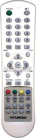 510-004A , HYUNDAI OST-1000 пульт для телевизора HLT-3220