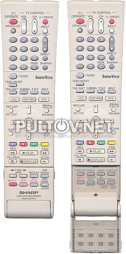 RRMCGA240WJSA, RRMCGA249WJSA пульт для DVD-рекордера Sharp
