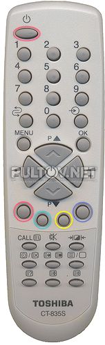CT-835S [TV]оригинальный пульт ДУ (ПДУ)