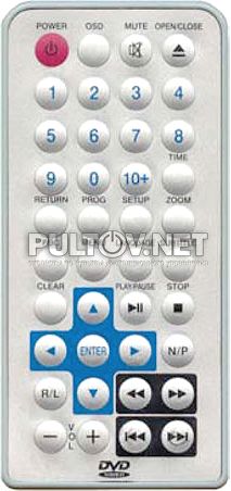 TD-110 пульт для DVD-плеерa