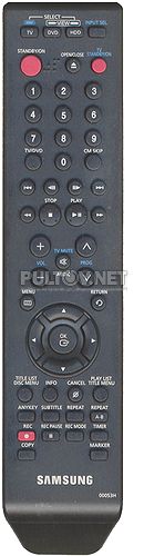 00053H, AK59-00053H пульт для DVD-рекордера Samsung