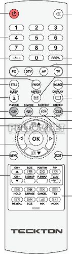 TL-26VW1 (RC25E) пульт для телевизора