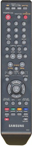 00062E пульт для DVD/HDD-рекордера Samsung DVD-HR753