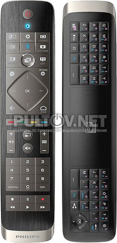 398GF10BEPH10T YKF384-T04, 996595006714, E39801 Smart оригинальный двухсторонний пульт для телевизора PHILIPS 48PUS7600 и др.