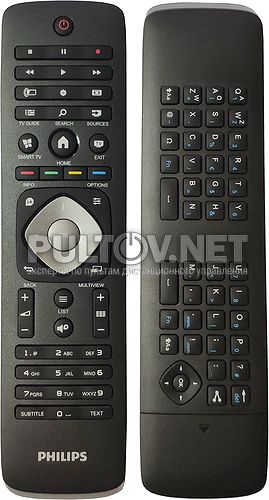 398GRFBD3NEPHT, 996590009465 YKF352-001 двухсторонний пульт для телевизора Philips 55PFS7309/60 и др.