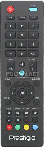 KT1744-HG2 пульт для телевизора Prestigio 40DS00YBK