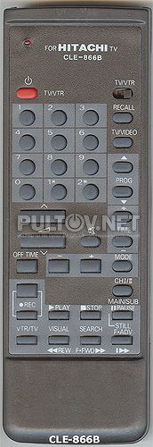 CLE-866B , HITACHI CLE-866A пульт для телевизора