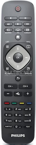 996590000449, 996590005698 оригинальный пульт для телевизора PHILIPS 42PFL3507T/60 и других