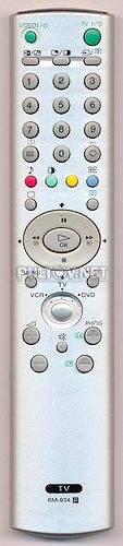 RM-934 неоригинальный пульт для телевизора Sony 
